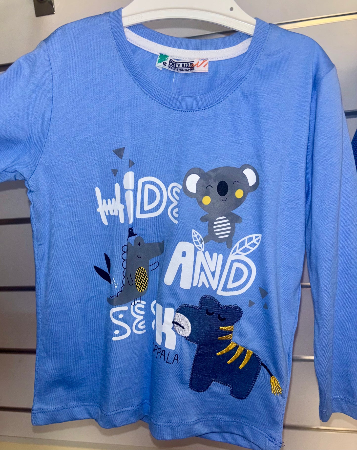T-shirt hide and seek