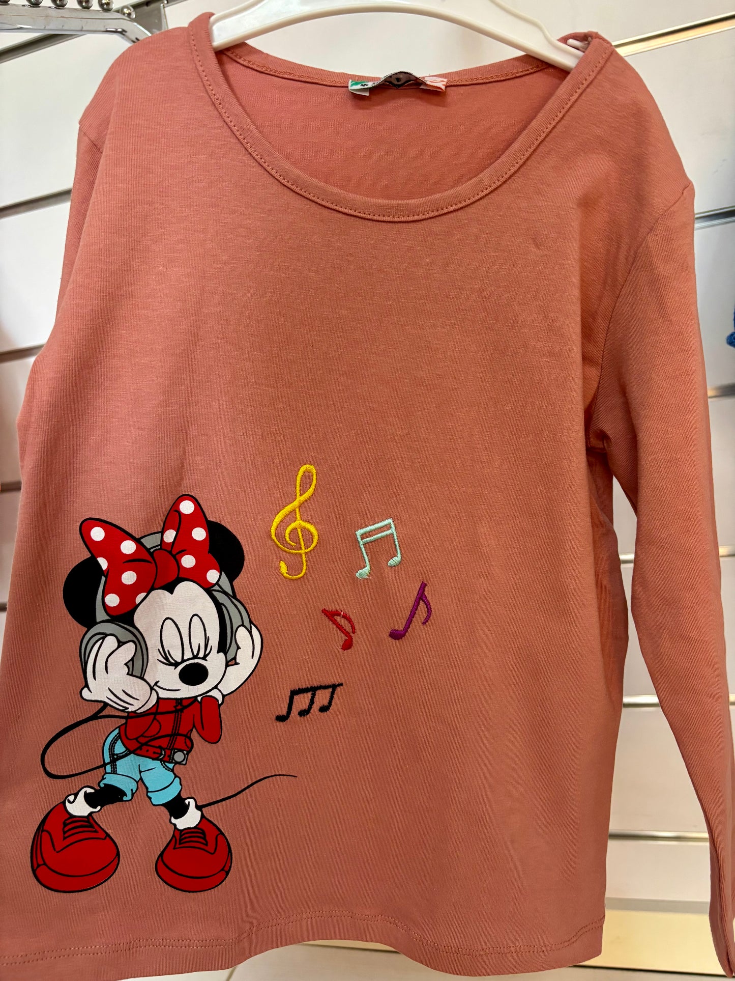 T-shirt Minnie Motifs Rouge