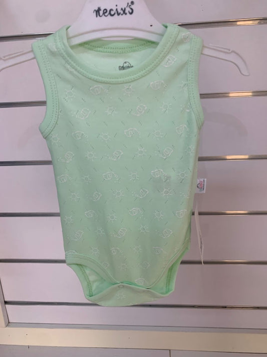 Newborn en vert