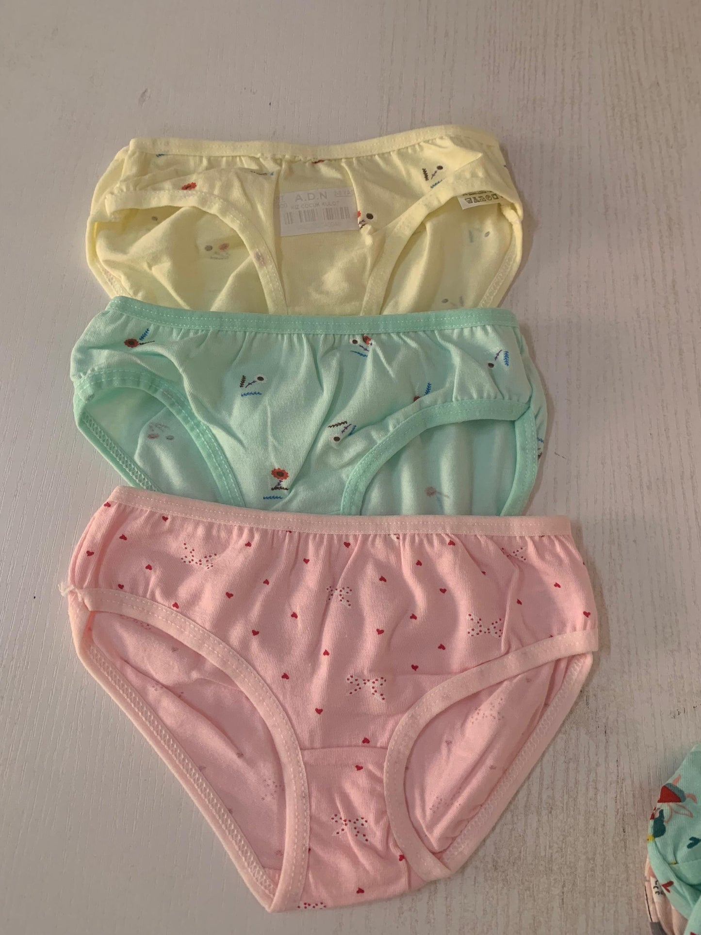 Lot de 3 Slips Fille