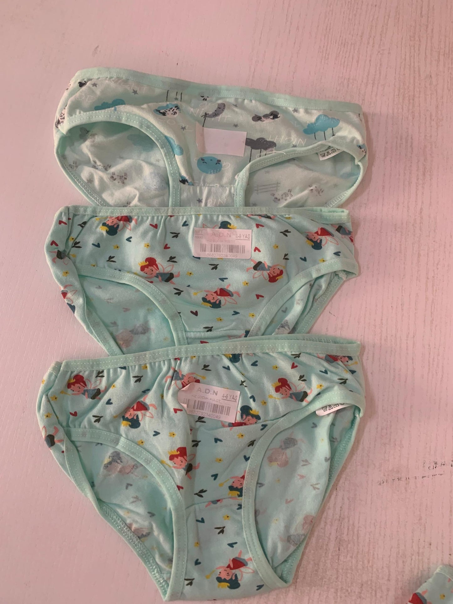 Lot de 3 Slips Fille