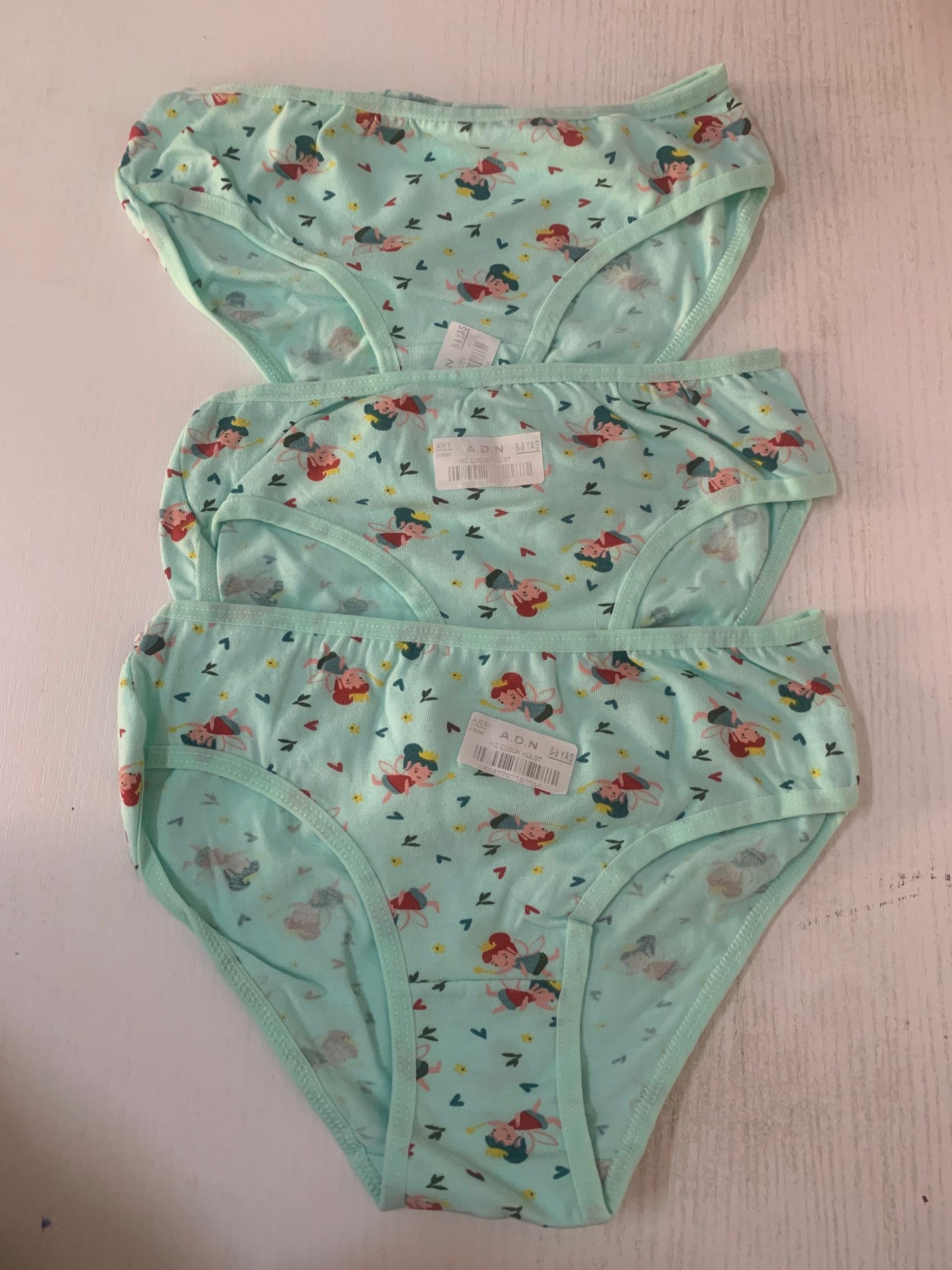 Lot de 3 Slips Fille